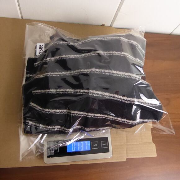 Vince Wool Blend Cardigan Womens SZ L Striped Open Front Cowl Neck Long Sleeved - Picture 11 of 11